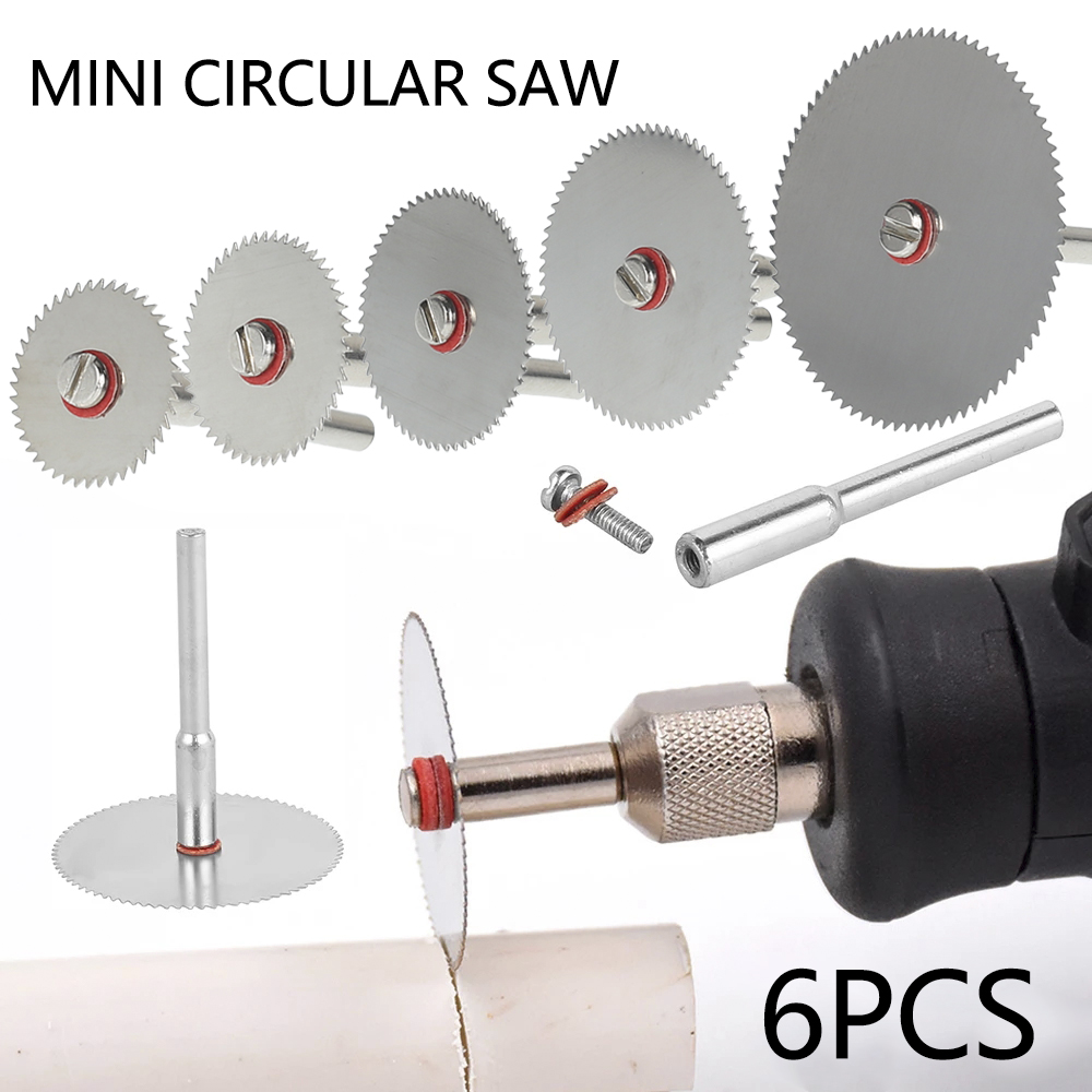 Cordless Rotary Tool Kit Accessories - Набор из 5 мини-дисковых пил с