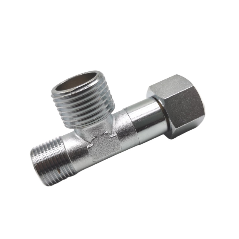Plumbing - Никелированный латунный тройник-редуктор G3/8