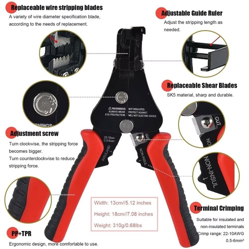VELIF – автоматический инструм – обзор и цена Automatic Wire Stripper Cutter