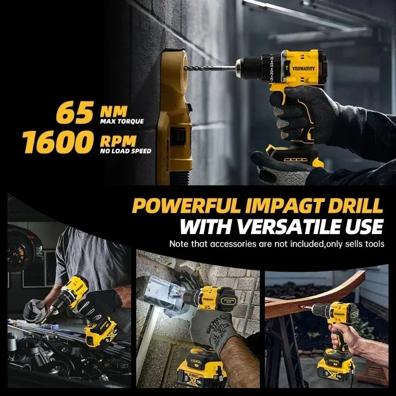Электрическая ударная дрель-шу – обзор и цена Brushless Cordless Electric Drill 18V
