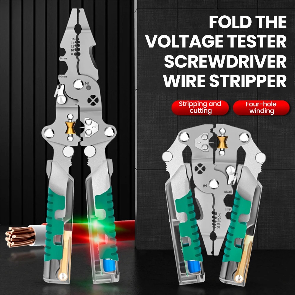 F썹be Щипцы для зачистки провод – обзор и цена Automatic Wire Stripper Cutter