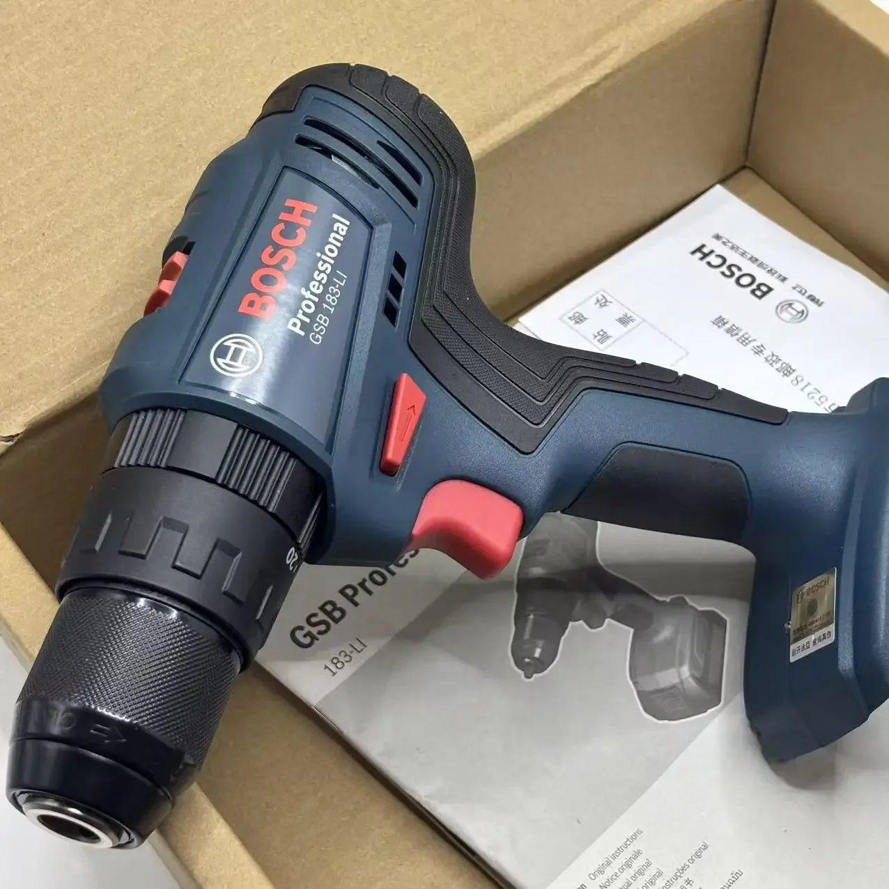 Бесщеточная ударная дрель Bosc – обзор и цена Brushless Cordless Electric Drill 18V