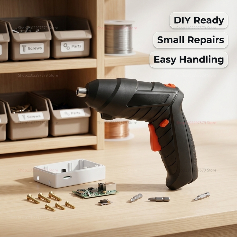 Набор из 47 предметов: перезар – обзор и цена Electric Screwdriver Rechargeable Usb