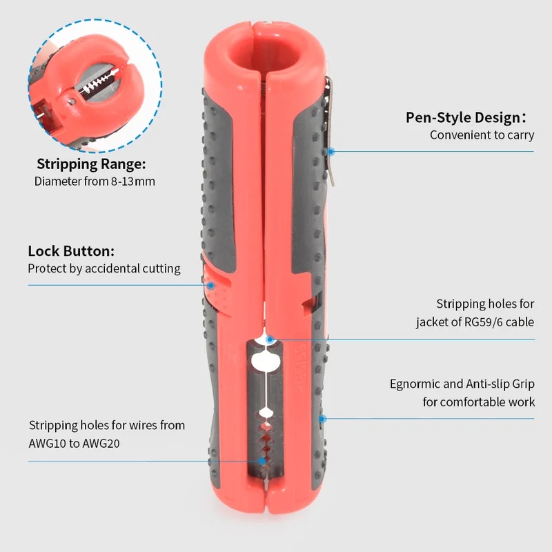Многофункциональный инструмент – обзор и цена Automatic Wire Stripper Cutter