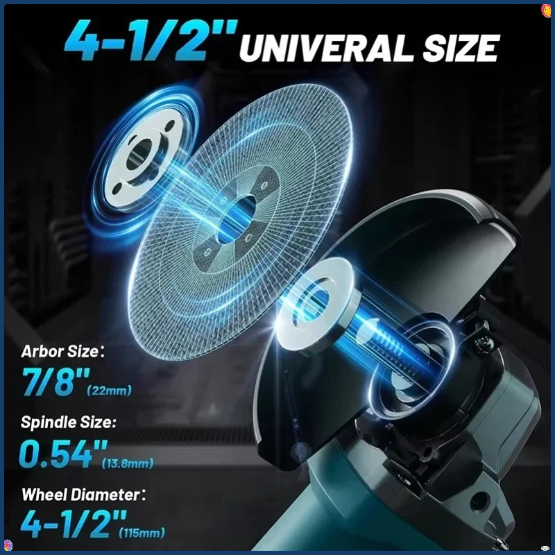 Аккумуляторная угловая шлифова – обзор и цена Brushless Angle Grinder Battery Powered