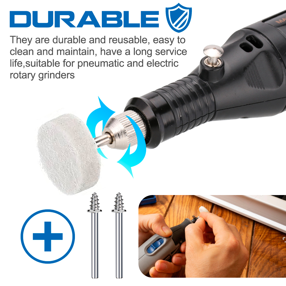 Набор из 52/105 шт. войлочных  – обзор и цена Cordless Rotary Tool Kit Accessories
