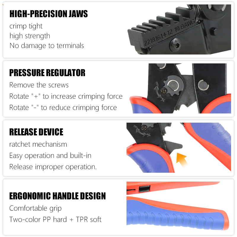 Инструменты для обжима рукавов – обзор и цена Automatic Wire Stripper Cutter