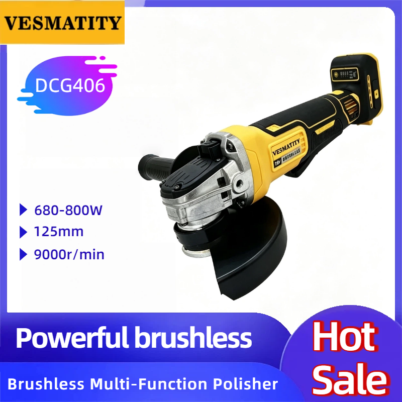 Бесщеточная угловая шлифмашина – обзор и цена Brushless Angle Grinder Battery Powered