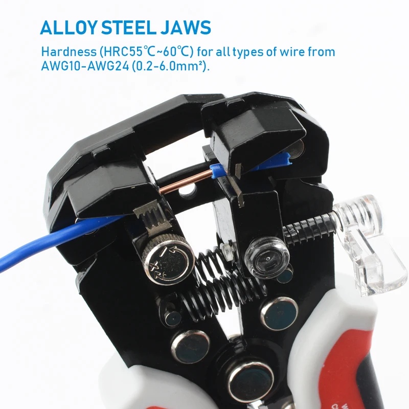 Автоматический инструмент для  – обзор и цена Automatic Wire Stripper Cutter