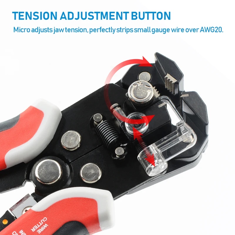 Автоматический инструмент для  – обзор и цена Automatic Wire Stripper Cutter